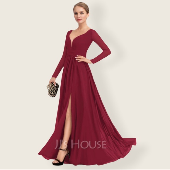 JJ’S House Dresses & Skirts - JJ’S House Wedding Special Occasion Maxi Dress